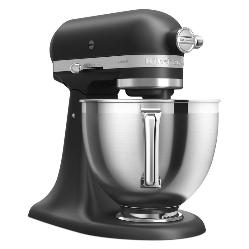Combo Geladeira French Door 3 Portas 559L Cor Inox + Batedeira KitchenAid Artisan Cor Black Matte (BRO85MK + KEA30CP) - B8MK_KE3P_CJ -1786636163064