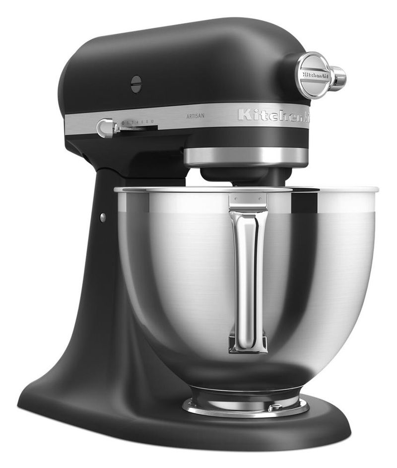 Combo Geladeira French Door 3 Portas 559L Cor Inox + Batedeira KitchenAid Artisan Cor Black Matte (BRO85MK + KEA30CP) - B8MK_KE3P_CJ -1786636163064