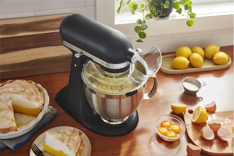 Combo Geladeira French Door 3 Portas 559L Cor Inox + Batedeira KitchenAid Artisan Cor Black Matte (BRO85MK + KEA30CP) - B8MK_KE3P_CJ -1786636283067