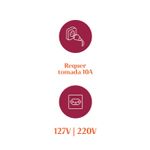 Combo Geladeira French Door 3 Portas 559L Cor Inox + Batedeira KitchenAid Artisan Cor Black Matte (BRO85MK + KEA30CP) - B8MK_KE3P_CJ -1786636337865