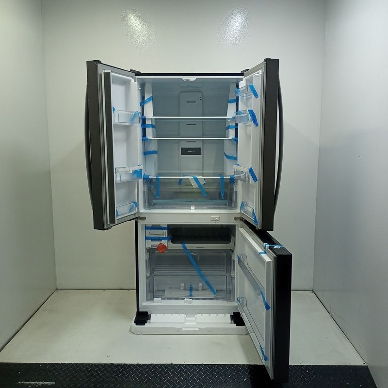 Geladeira Frost Free French Door 3 Black Inox Brastemp