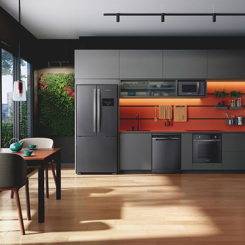 Geladeira French Door 3 Portas Inox Design e Tecnologia Premium Brastemp - BRO85MK-1775655040309