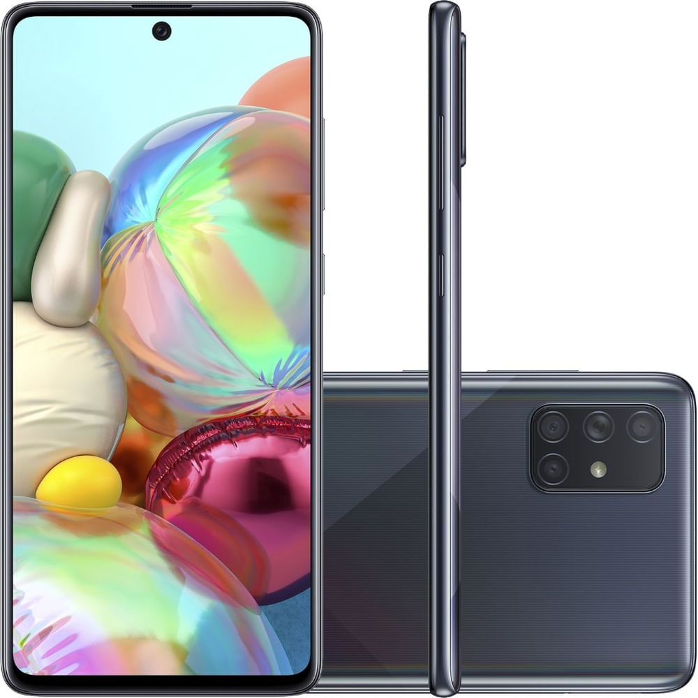 Samsung Galaxy A71 Tela de 6,7" 128GB e Câmera Quádrupla de 64MP+12MP+5MP+5MP - Preto é boa?