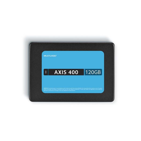 Imagem de SSD Multilaser 2.5 120GB Axis 400 400 MB/S - SS101