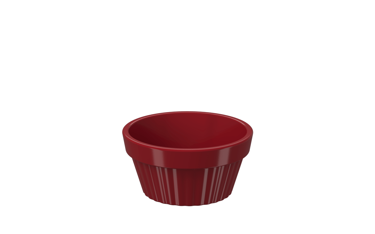 Ramekin 60ml Vermelho Bold Uno Coza 6,8 x 3,4 cm