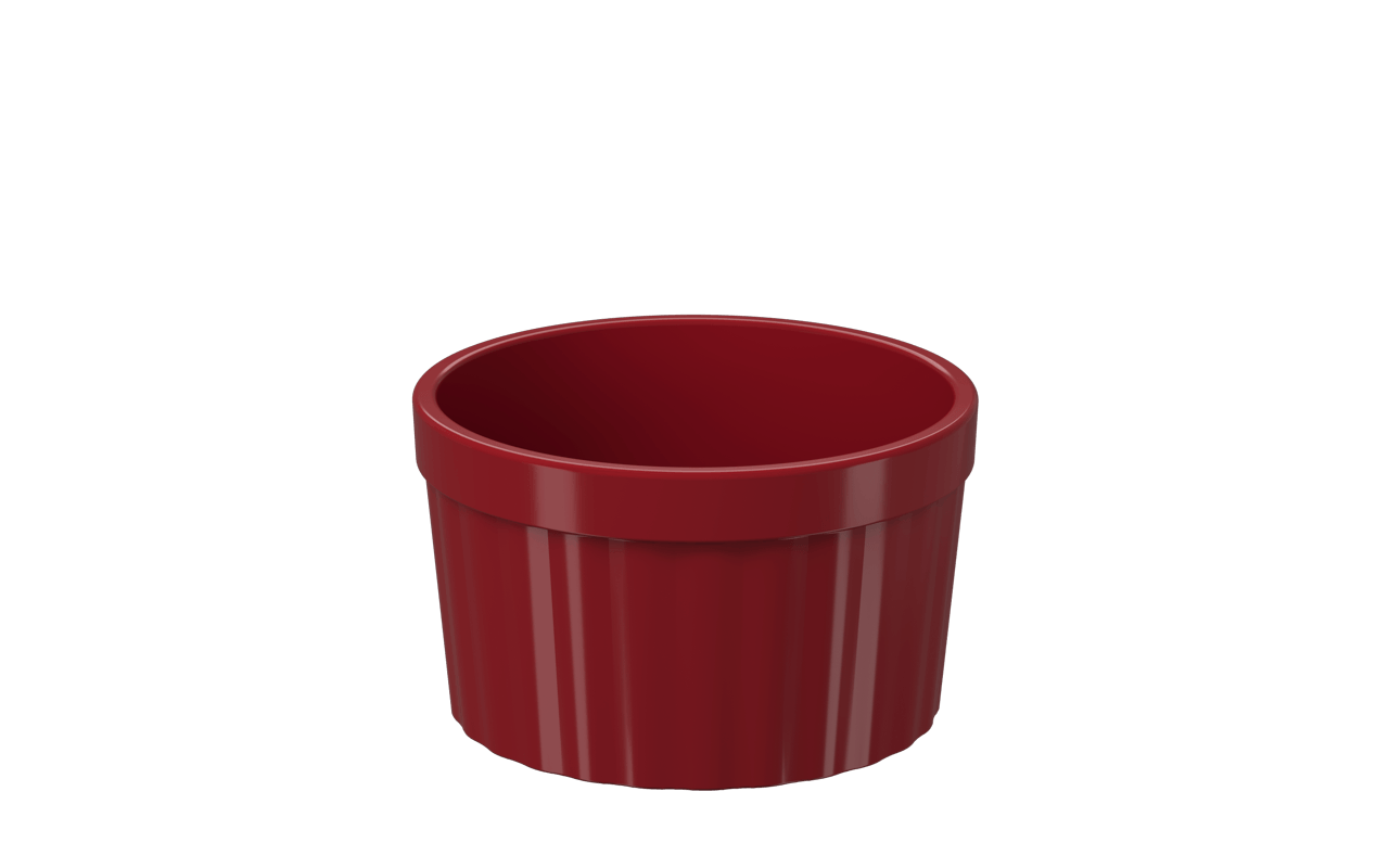 Ramekin 150ml Vermelho Bold Uno Coza 7,9 x 4,7 cm