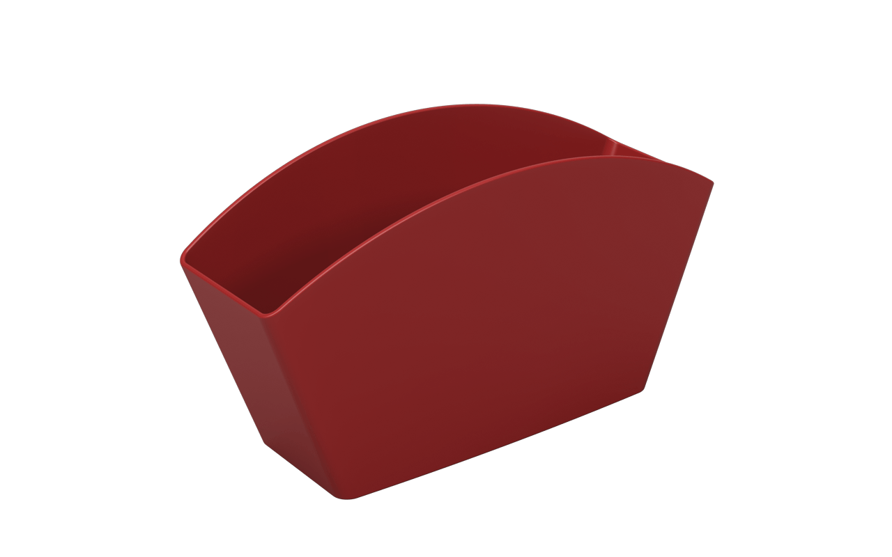 Escorredor de Talheres Basic 21,5 x 10,6 x 4,5 cm Vermelho Bold Coza