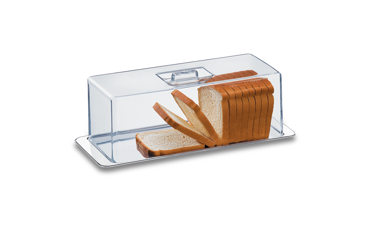 Porta Pão, Rocambole e Torta Fria 2 Peças - Atina 40 x 16 cm