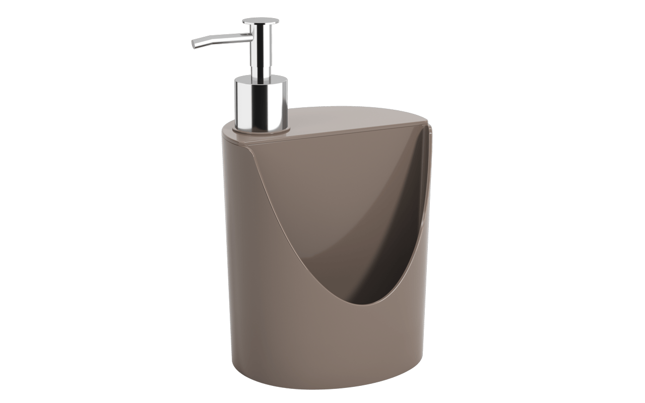 Dispenser RJ Basic  12 x 10,5 x 18 cm 600 ml Warm Gray Coza