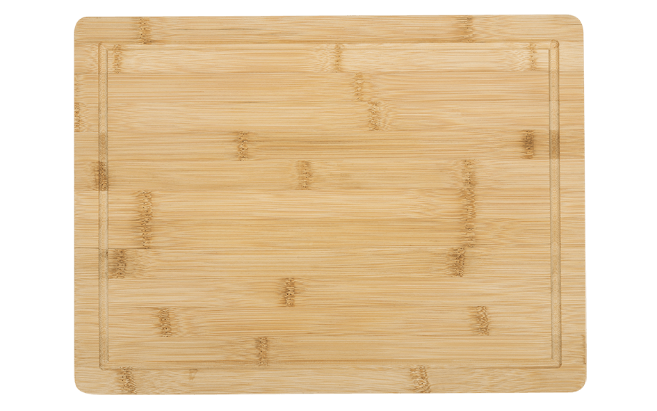 Tábua Corte Bambu Natural 40,1cm - Haus Concept  40,1 x 29,8 x 1,2 cm