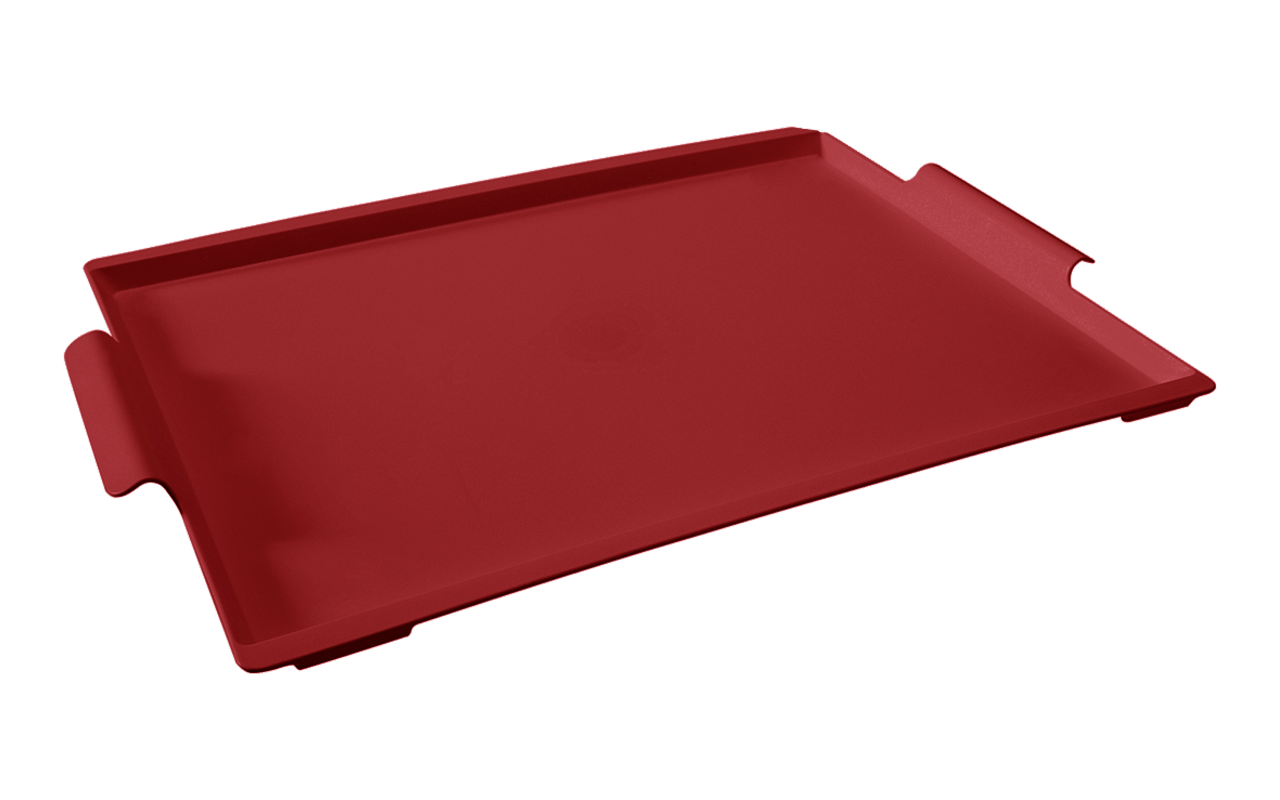 Bandeja Casual Maxi 50,7 x 33,6 x 3 cm Vermelho Bold Coza
