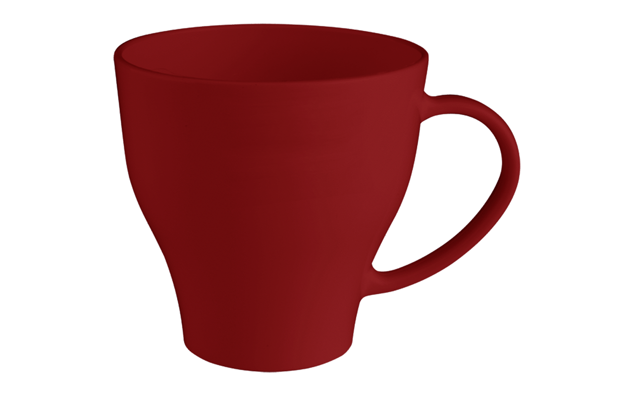 Caneca Viena Cozy  13 x 10 x 10 cm 400 ml Vermelho Bold Coza-326044727