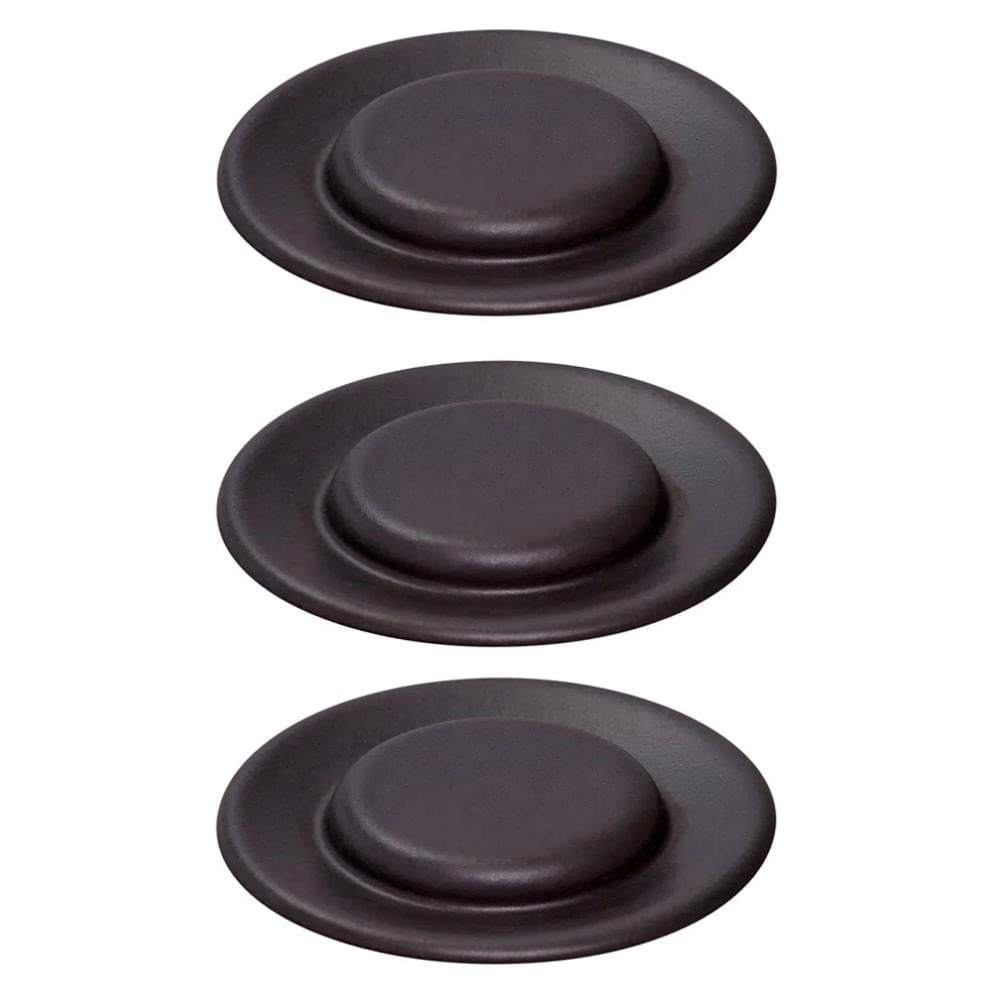 Combo 3 Capas do Queimador de Boca Pequena para Fogão e Cooktop  - CJ-W10390577_5