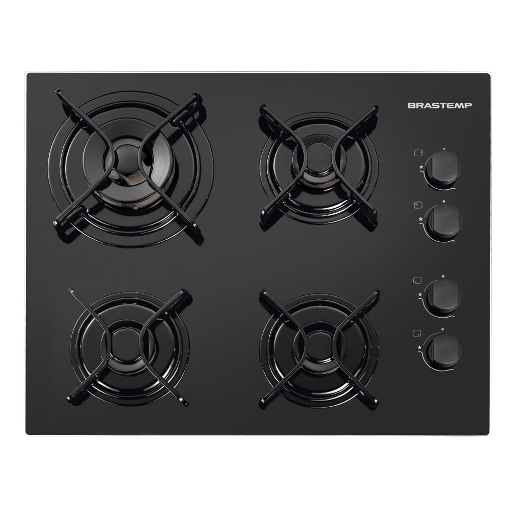 Cooktop 4 bocas Brastemp com duplachama e acendimento automático - Outlet - BDD62AE_OUT