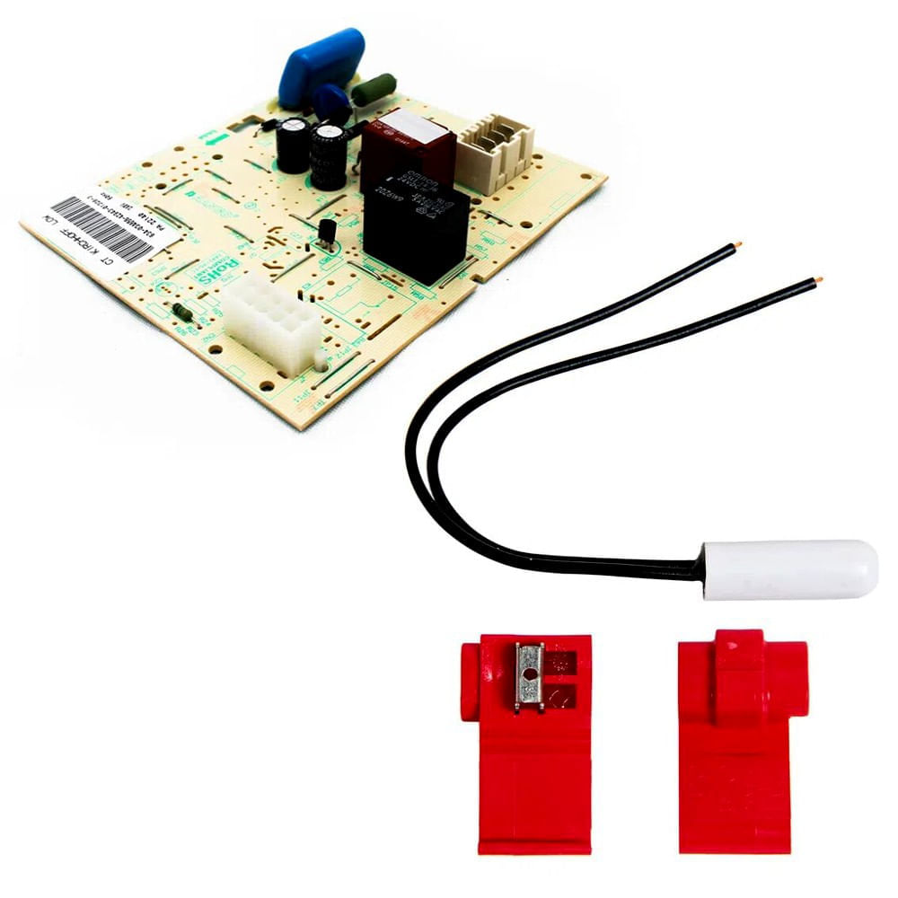 Kit Controle Eletrônico 220V e Kit Sensor de Temperatura 25mm 2,7 ohms para Geladeira - CJ-W10531315_4