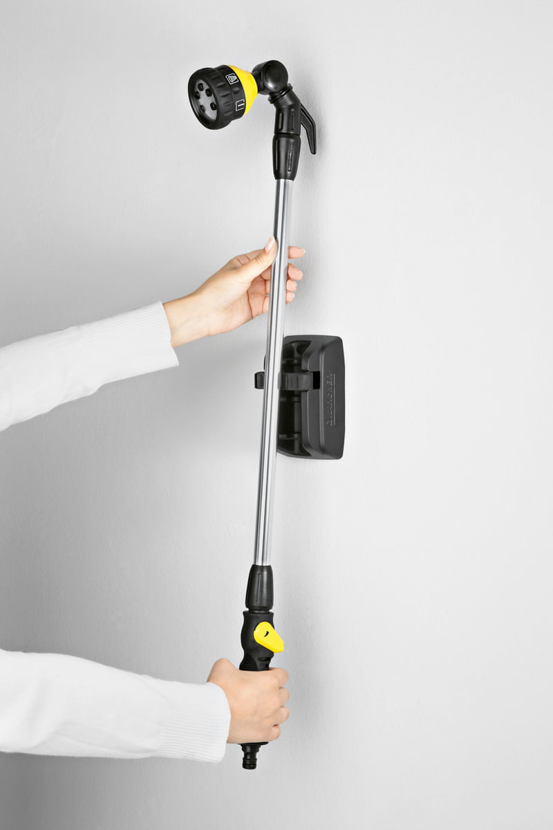 Extensor de Alcance e Vazão de Água Kärcher - Controle do fluxo de água e 6 padrões de pulverização.