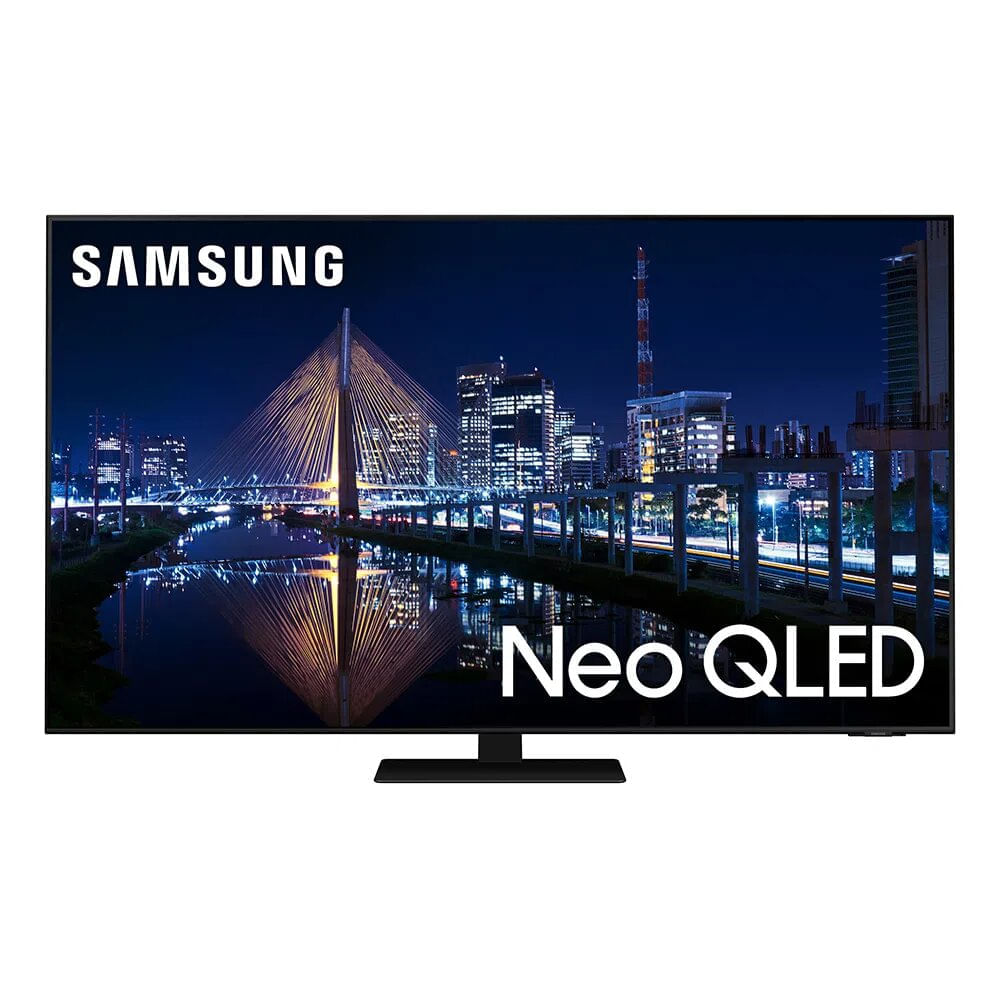 Smart TV Samsung Neo QLED 4K 55QN85A Desing Slim Mini Led Processador IA Som em Movimento