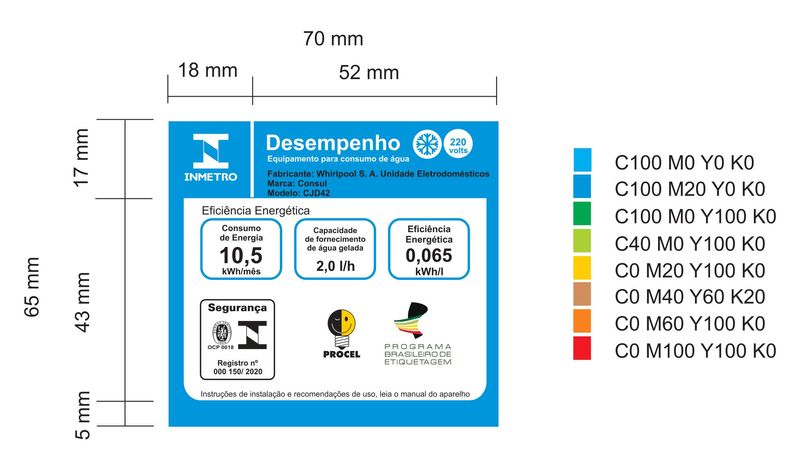 Consul-Bebedouro-CJD42AB-Selo-Digital-Inmetro-220v