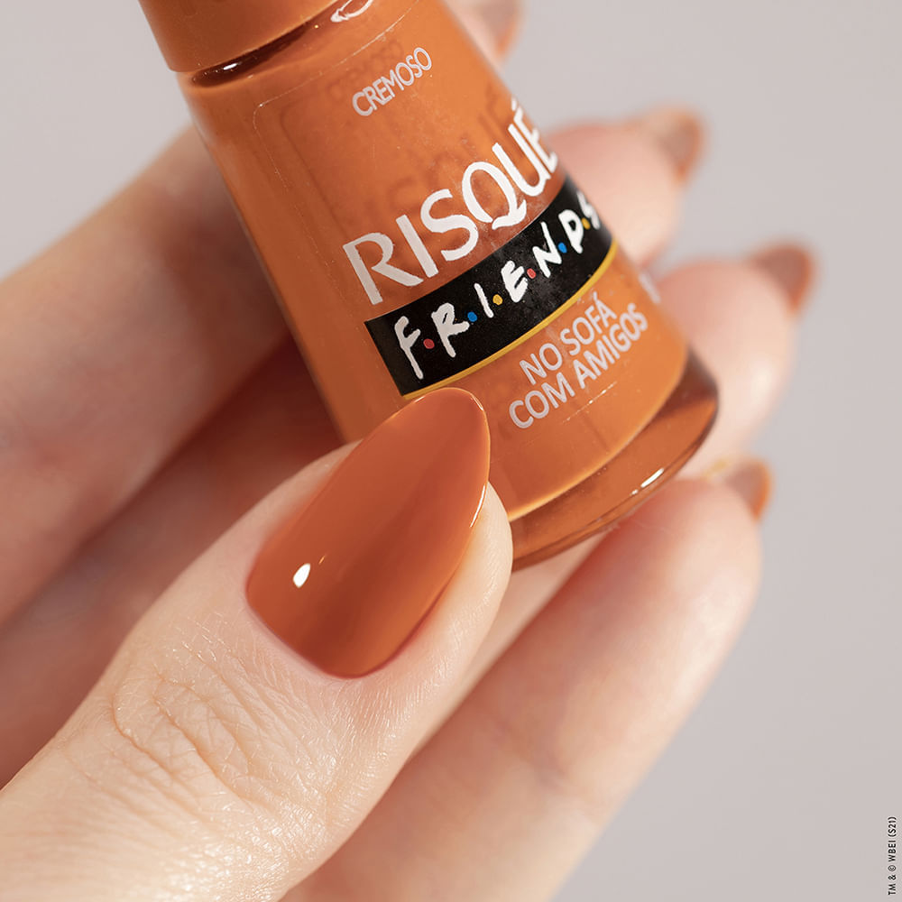 Esmalte Risqué Friends No Sofá com Amigos Cremoso 8ml