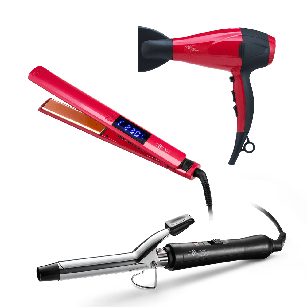Combo Beleza - Prancha Modeladora , Secador De Cabelo 2000W- e Modelador de Cachos  Essenza - EB049K é boa?