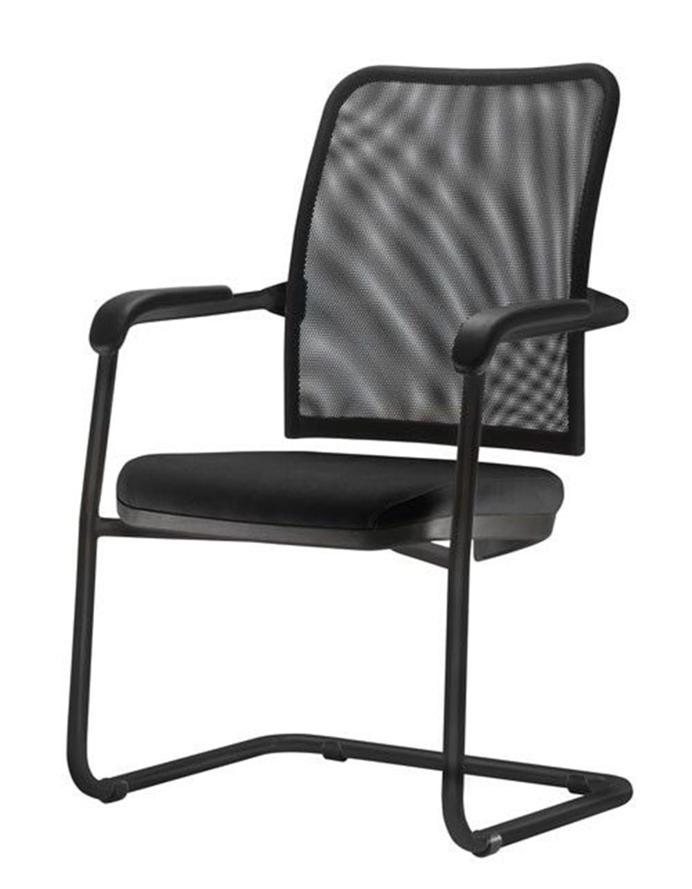 Cadeira Soul Assento Crepe Base Fixa Preta - 54251