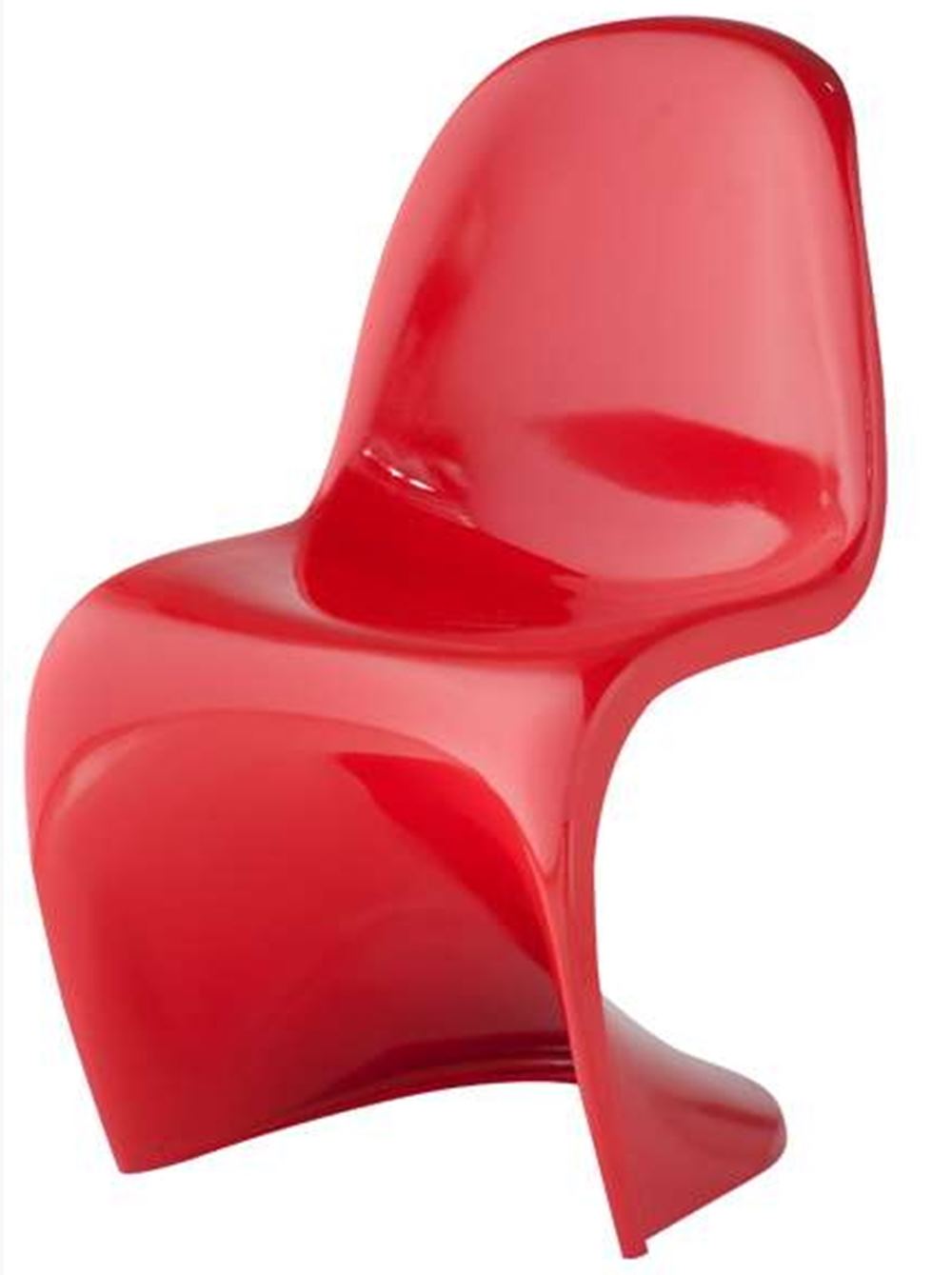 Cadeira Panton INFANTIL ABS Cor Vermelha - 17468