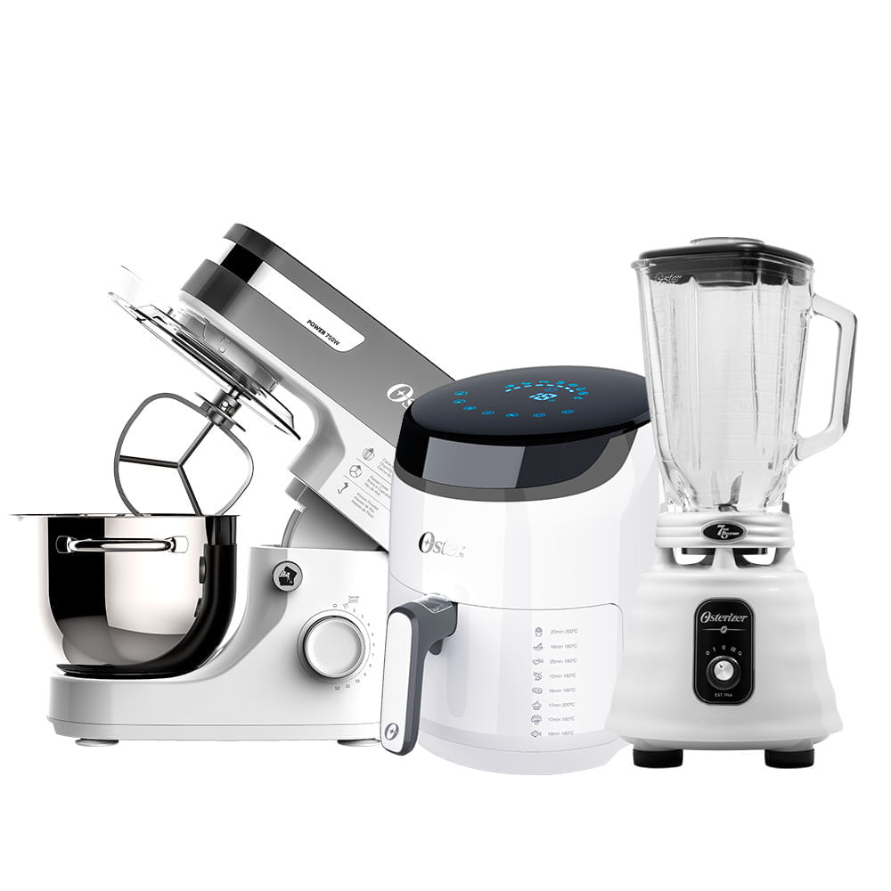 Kit Edição Limitada 75 Anos - Liquidificador Osterizer - Fritadeira - Batedeira Menor preço em Kit Edição Limitada 75 Anos - Liquidificador Osterizer - Fritadeira - Batedeira