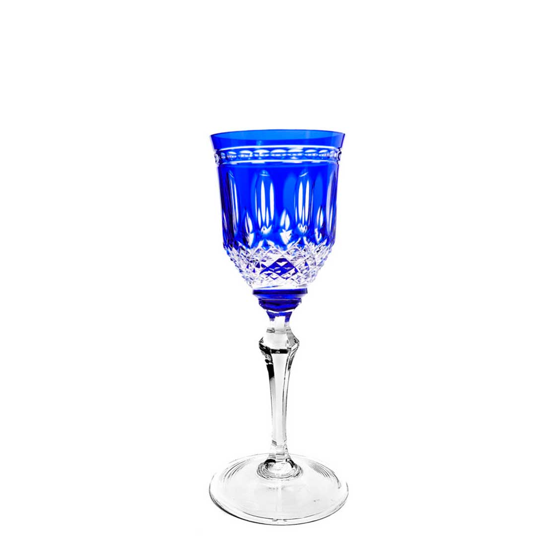 Taça de Cristal Strauss Vinho Tinto 350ml - Azul Escuro - 237.102.068.012