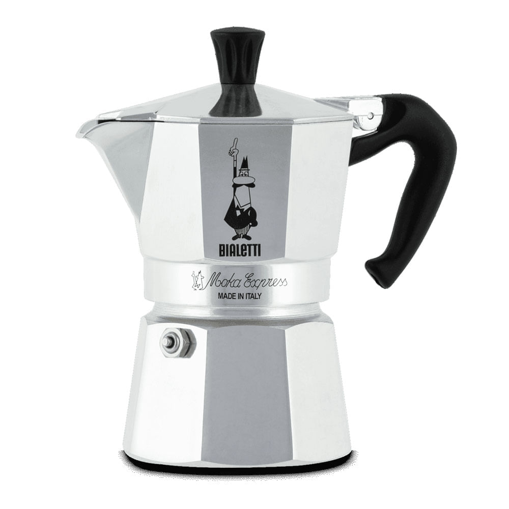 Cafeteira Italiana Nuova Moka Express Bialetti 3 xícaras Menor preço em Cafeteira Italiana Nuova Moka Express Bialetti 3 xícaras