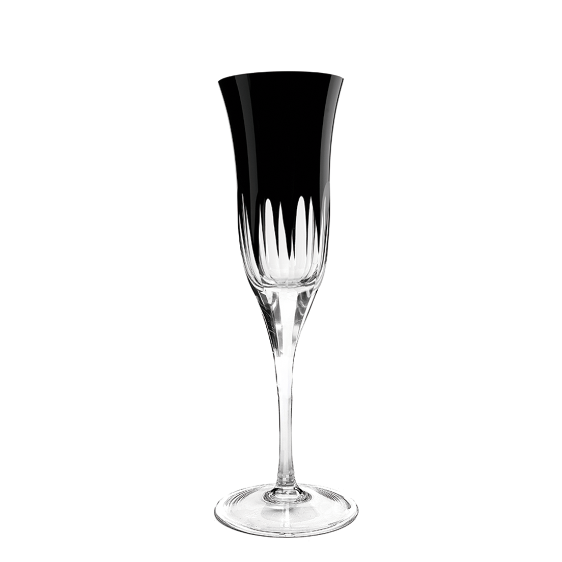 Taça de Cristal Strauss Champagne 190ml - Preto - 225.107.045.018