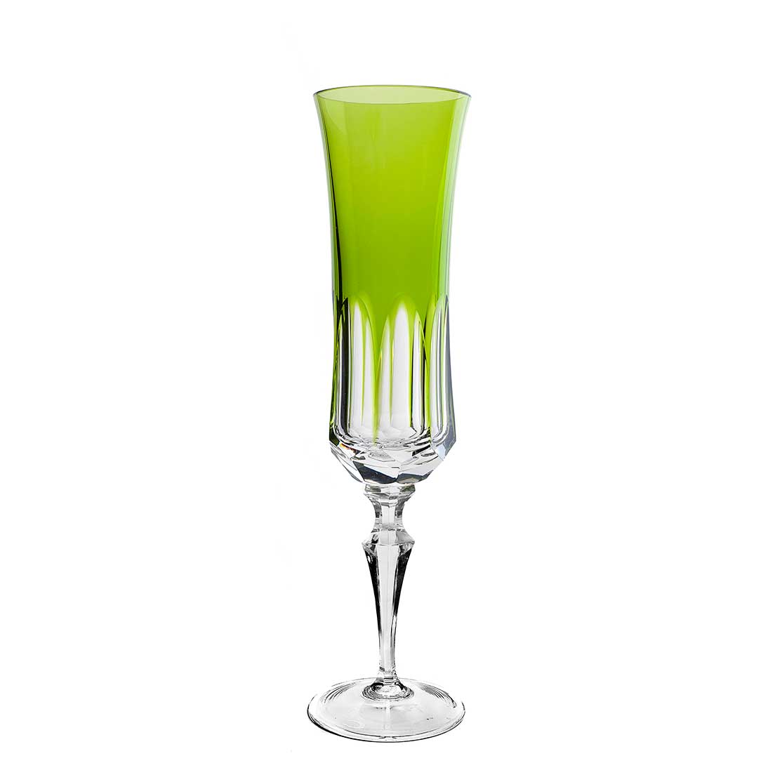 Taça de Cristal Strauss Champagne 210ml - Verde Claro - 119.107.055.011