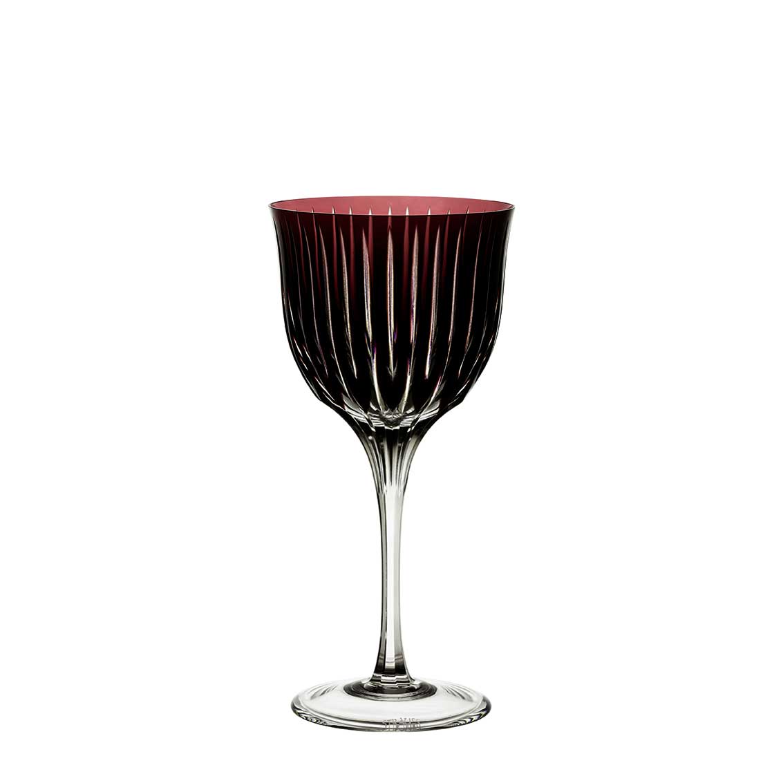 Taça para vinho branco em cristal Strauss Overlay 225.103.150 330ml ametista