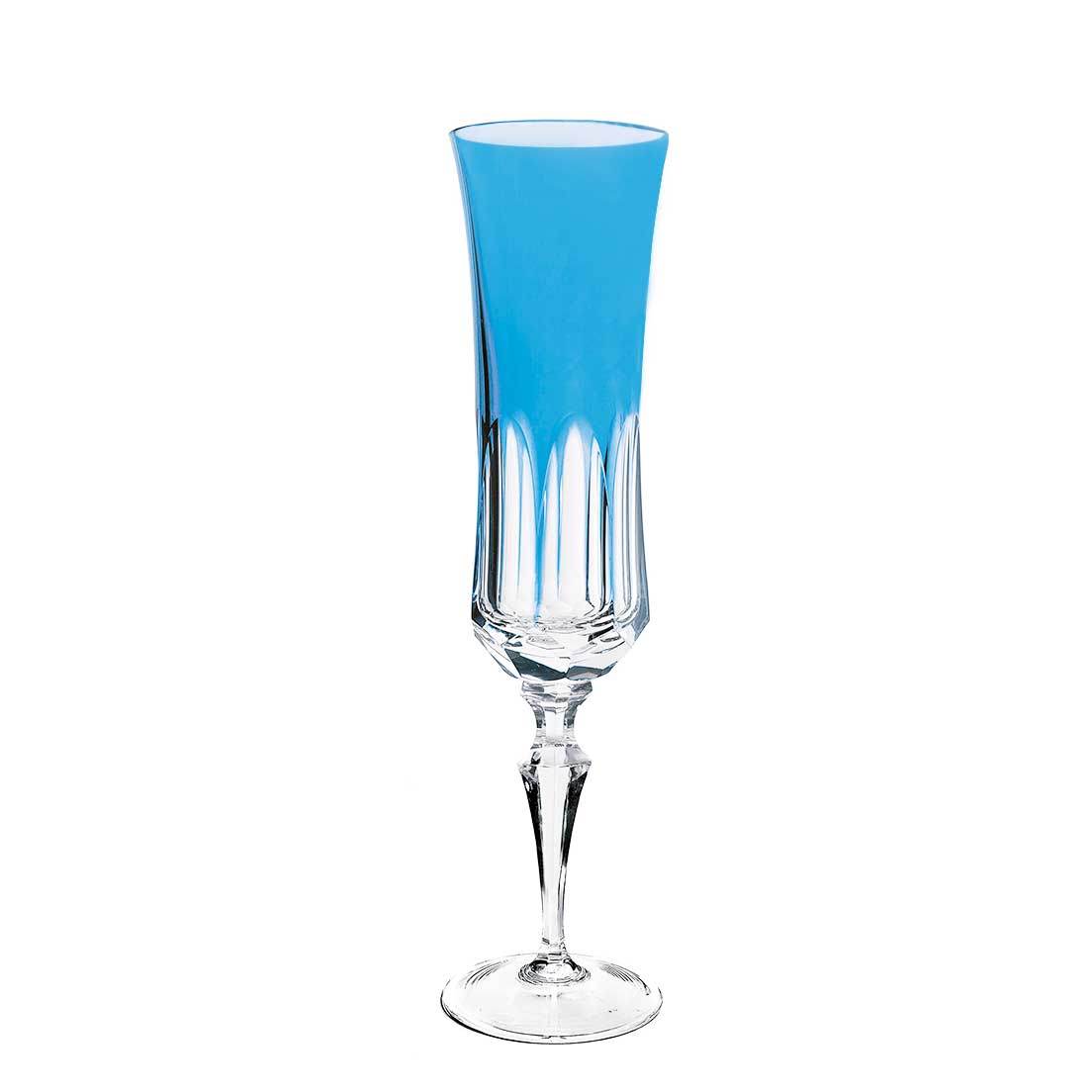 Taça de Cristal Strauss Champagne 210ml - Azul Claro - 119.107.055.016