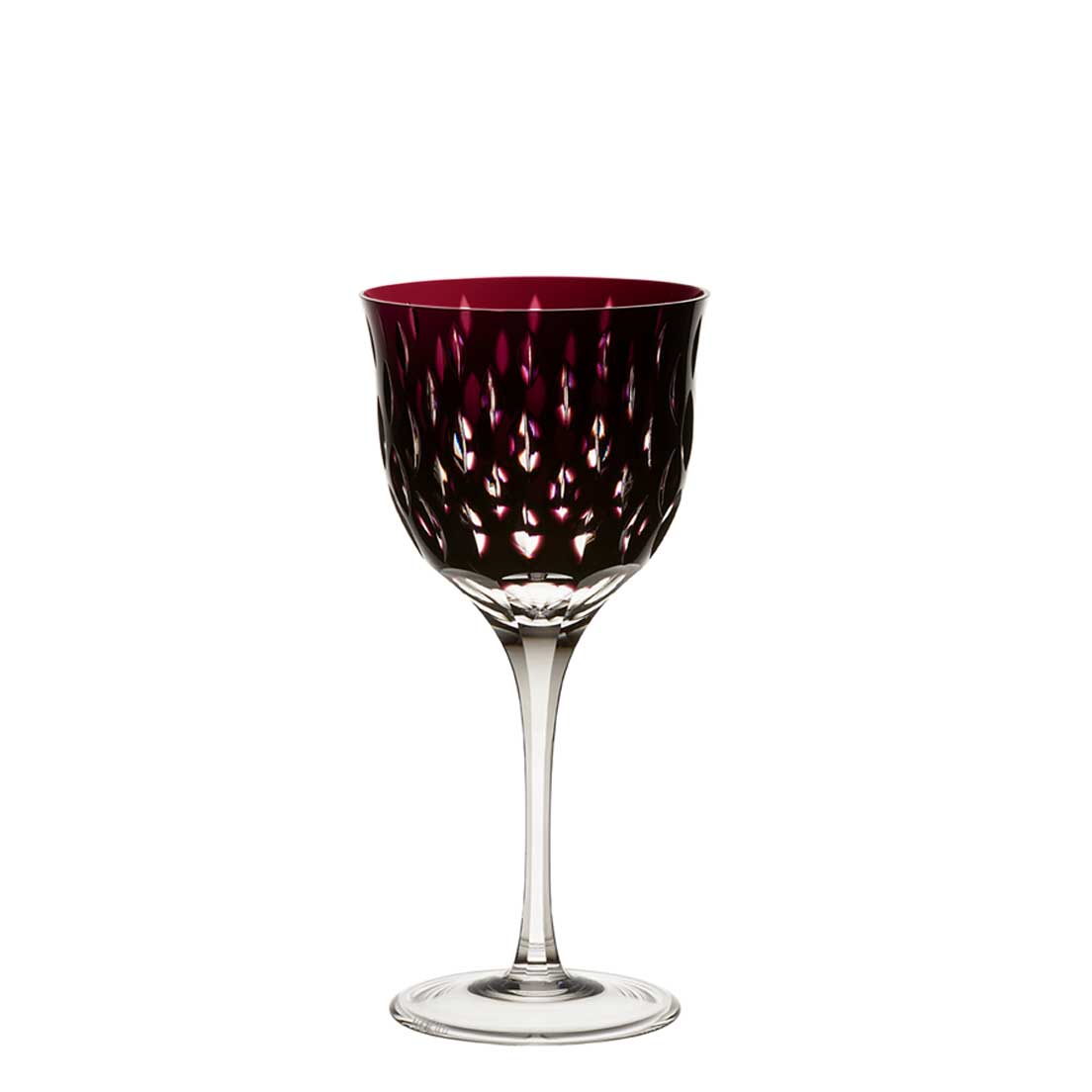 Taça para vinho branco em cristal Strauss Overlay 225.103.152 330ml ametista
