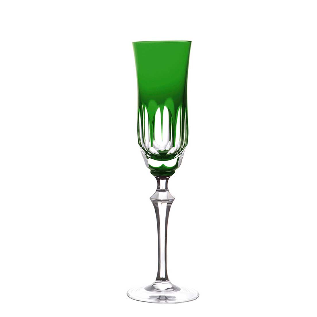 Taça de Cristal Strauss Champagne 240ml - Verde Escuro - 237.107.055.014