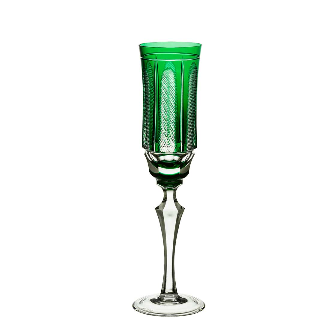 Taça de Cristal Strauss Champagne 240ml - Verde Escuro - 237.107.151.014