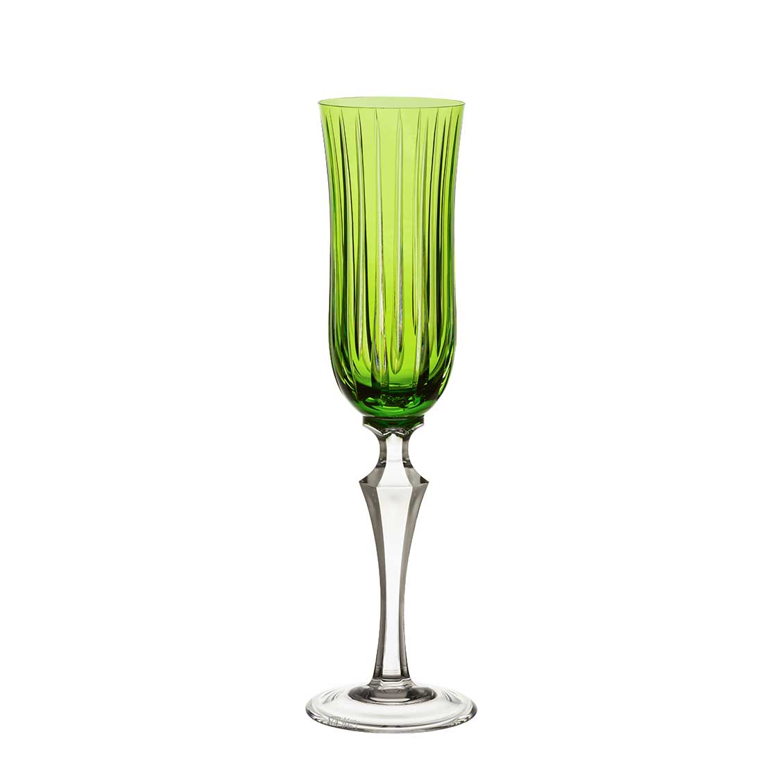 Taça de Cristal Strauss Champagne 240ml - Verde Claro - 237.107.150.011