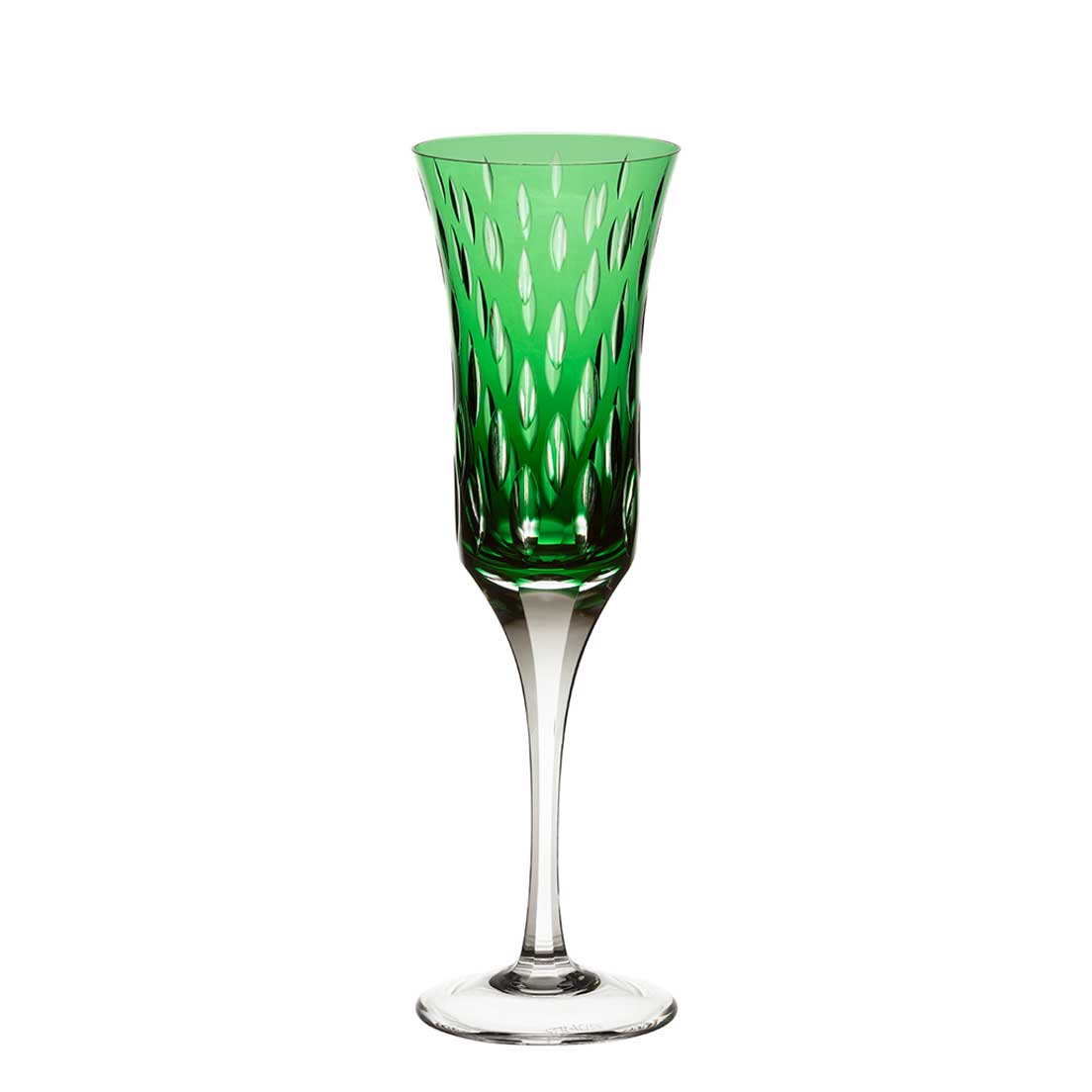 Taça de Cristal Strauss Champagne 190ml - Verde Escuro - 225.107.152.014