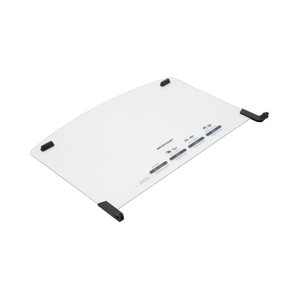 Tampa Móvel de Vidro para Fogão Brastemp - W10881641