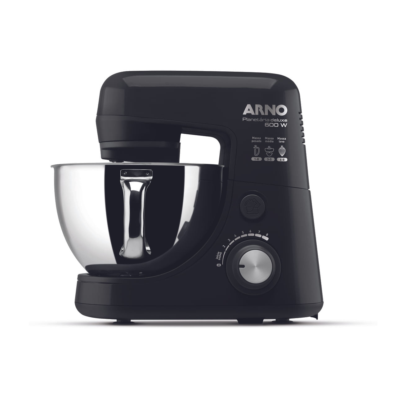 Batedeira Planetária Arno Deluxe Inox SX71 Preta é boa?