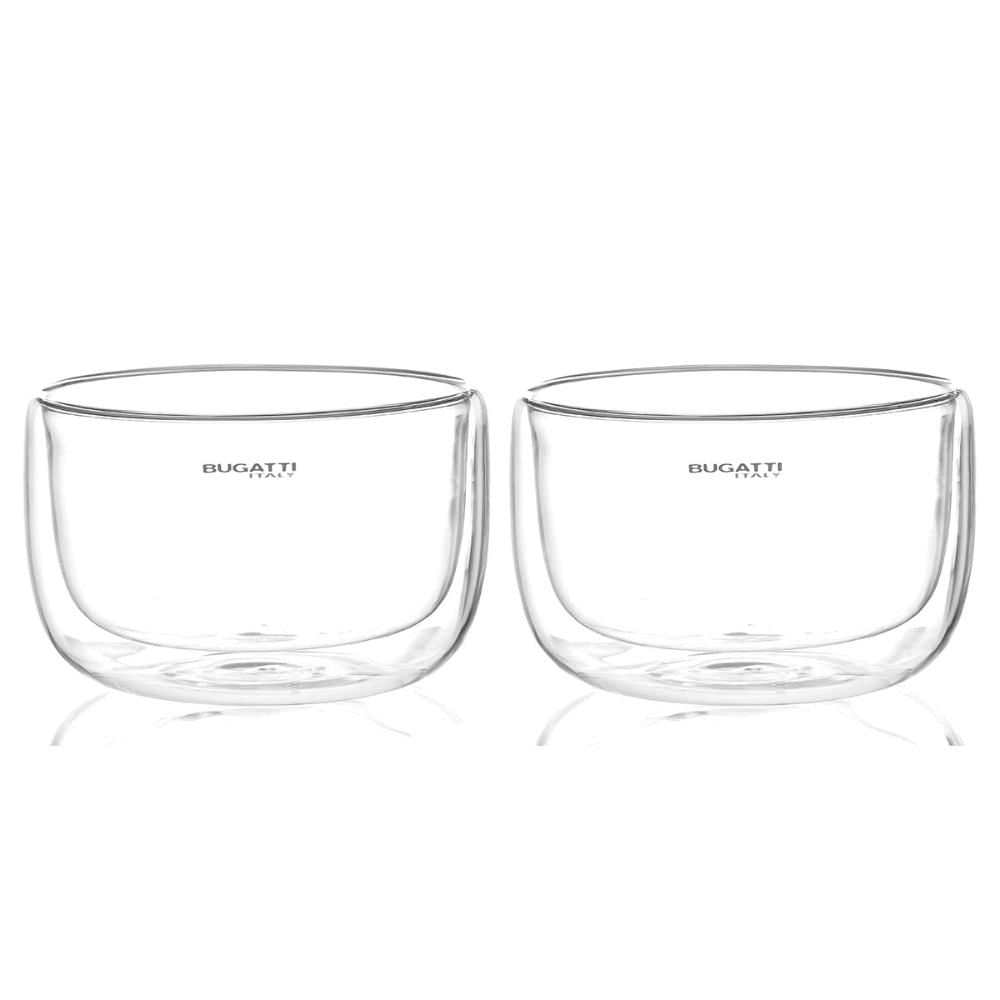 Conjunto 2 Tigelas de Parede Dupla para Sobremesas, Sopas e Caldos 300ml - Bugatti Menor preço em Conjunto 2 Tigelas de Parede Dupla para Sobremesas, Sopas e Caldos 300ml - Bugatti