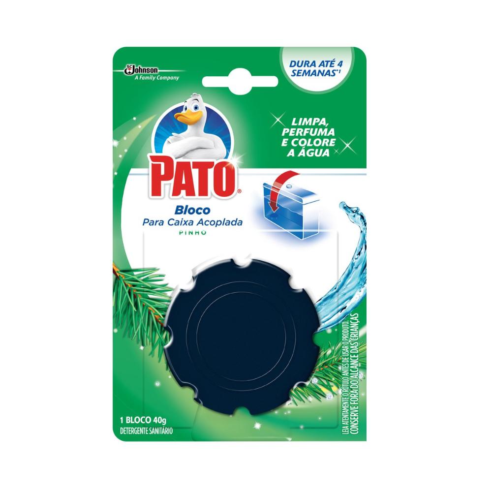 Detergente Sanitário Pato Bloco para Caixa Acoplada Pinho 40g