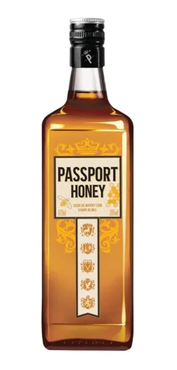 Licor Whisky Passport Honey Licor De Mel 670ml