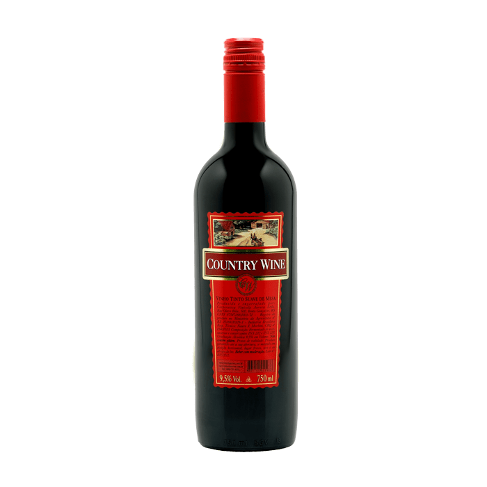 Country Wine Tinto Suave 750ml
