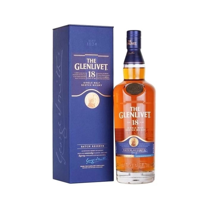 The Glenlivet Whisky Single Malt 18 anos Escocês 750ml