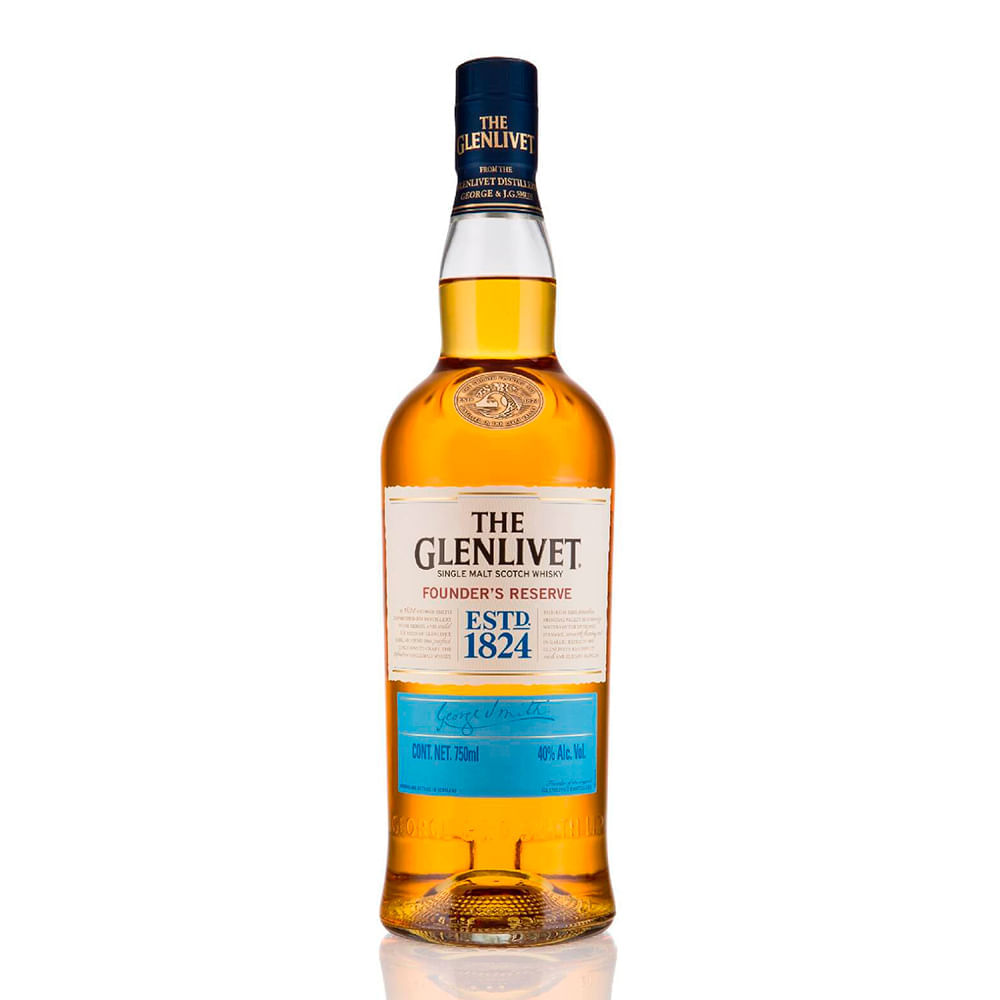 Whisky The Glenlivet Founder's Reserve Single Malt Escocês 750ml