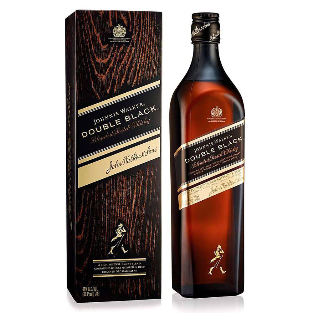 Whisky Johnnie Walker Double Black Blended Scotch 750ml