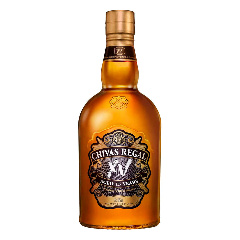 Whisky Escocês 15 Anos Chivas Regal XV 750ml