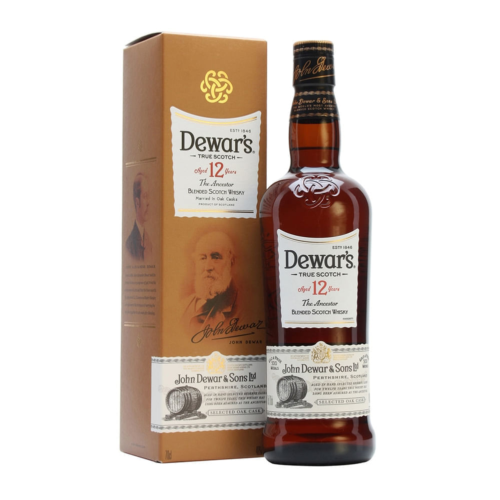 Whisky Escocês Dewar's 12A 750ml