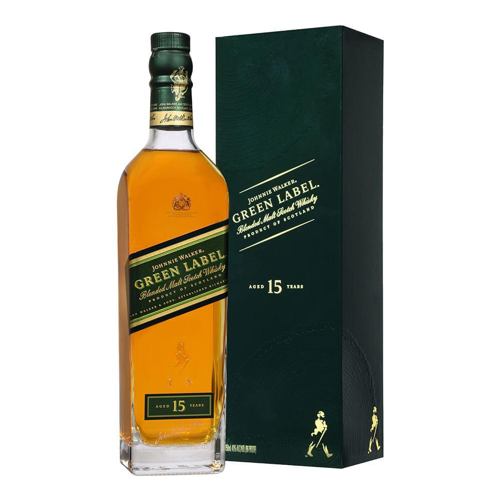 Whisky Johnnie Walker Green Label 750ml